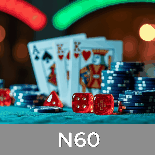 N60: Slots - Altos Prêmios, Blackjack - Estratégia Superior, Roleta - Emoção Garantida