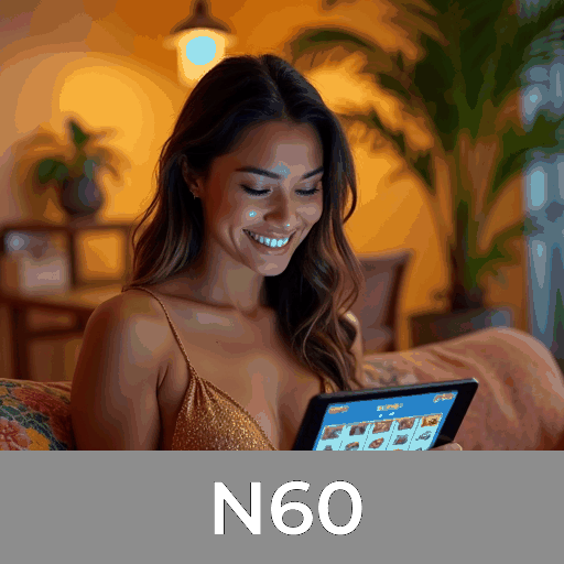 N60: Slots - Altos Prêmios, Blackjack - Estratégia Superior, Roleta - Emoção Garantida